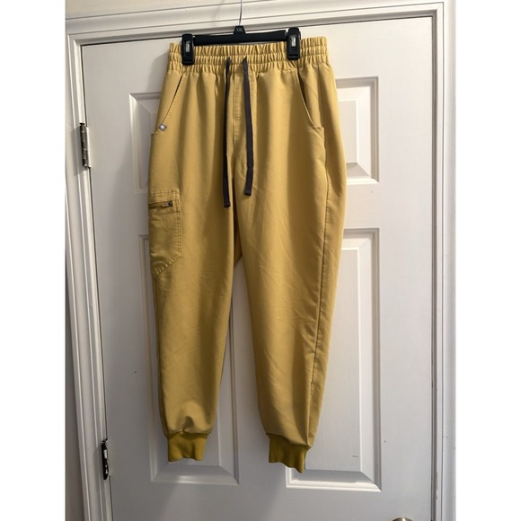 Figs Pants - FIGS Zamora Jogger Scrub Pants Size Small - Light Gold